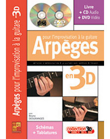 3555111001851 CARMF2064 Bruno Desgranges Arpeges Improvisation Guitare 3D Guitare Play Music France
