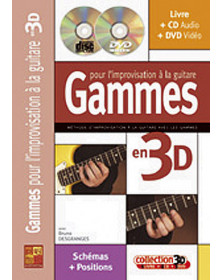 3555111001844 CARMF2065  Desgranges Gammes Pour L'Improvisation A La Guitare Guitare Play Music France