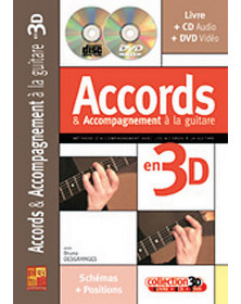 3555111001868 CARMF2066 Bruno Desganges Accords Accomp Guitare 3D Guitare Play Music France