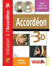3555111001912 CARMF2102 Manu Maugain Initiation Accordeon 3D Accordéon Play Music France