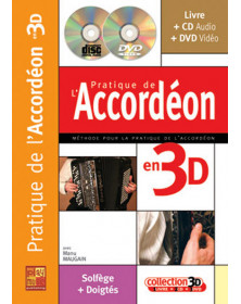 3555111001929 CARMF2103 Manu Maugain Pratique Accordeon 3D Accordéon Play Music France