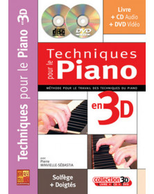 3555111001974 CARMF2122 Pierre Minvielle-Sébastia Techniques Piano 3D Piano Play Music France