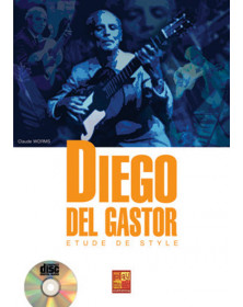 3555111001981 CARMF2123 Diego Gastor Etude De Style Guitar Guitare Play Music France