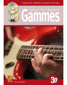 3555111002001 CARMF2124 Bruno Desganges Gammes Pour Basse 3D Guitare basse Play Music France