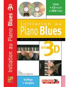 3555111002018 CARMF2126 Pierre Minvielle-Sébastia Initiation Piano Blues 3D Piano Play Music France
