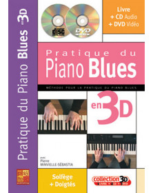 3555111002025 CARMF2127 Pierre Minvielle-Sébastia Pratique du Piano Blues en 3D Piano Play Music France