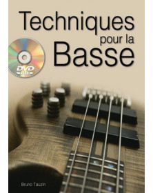 3555111002193 CARMF2209 Bruno Tauzin Techniques pour la basse Guitare Play Music France