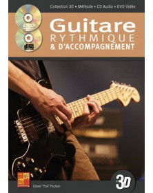 3555111002278 CARMF2239 Daniel Pochon La Guitare Rythmique et d'acc. en 3D Guitare Play Music France
