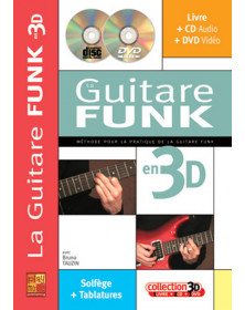 3555111002384 CARMF2272 Bruno Tauzin Guitare Funk En 3D Guitar Guitare Play Music France