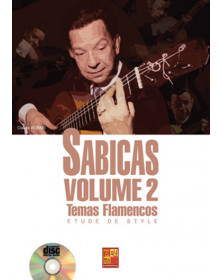 3555111002377 CARMF2289 Claude Worms Sabicas Volume 2 - Temas Flamencos Guitare Play Music France