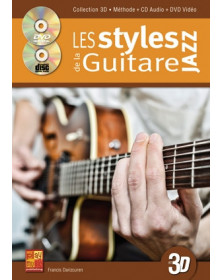 3555111002643 CARMF2321 Francis Darizcuren Styles Guitare Jazz 3D Guitare Play Music France
