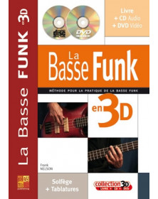 3555111002476 CARMF2323 Frank Nelson Nelson Basse Funk 3D Guitare basse Play Music France