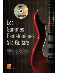 3555111002681 CARMF2325 Eric Lemaire Les Gammes Pentatoniques A La Guitare Guitare Play Music France