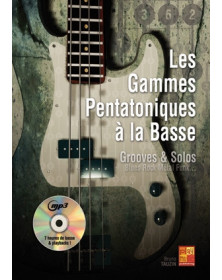 3555111002698 CARMF2326 Bruno Tauzin Les Gammes Pentatoniques A La Basse Guitare basse Play Music France