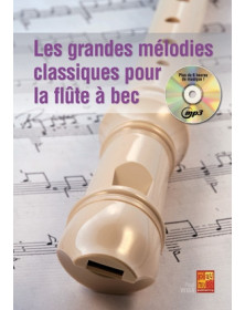 3555111002735 CARMF2333 Paul Veiga Les Grandes Mélodies Classiques - Flûte à Bec Recorder Play Music France