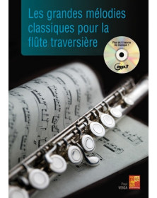 3555111002742 CARMF2336 Paul Veiga Les Grandes Mélodies Classiques - Flûte Trav. Flûte Traversière Play Music France