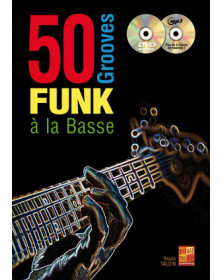 3555111002810 CARMF2342 Bruno Tauzin 50 Grooves Funk Basse Bass Guitar Guitare basse Play Music France