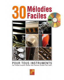 3555111002834 CARMF2345 Pierre Minvielle-Sébastia 30 Melodies Faciles Tous les instruments Play Music France