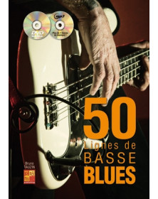 3555111002971 CARMF2358 Bruno Tauzin 50 Lignes De Basse Blues Guitar Guitare Play Music France
