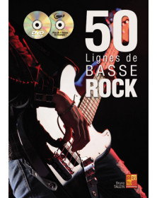 3555111002933 CARMF2391 Bruno Tauzin 50 Lignes De Basse Rock Bass Guitar Guitare basse Play Music France