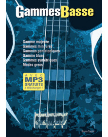 3555111002896 CARMF2398 Bruno Tauzin Gammes Basse Guitare basse Play Music France