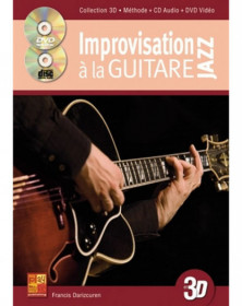 3555111003220 CARMF2405 Francis Darizcuren Improvisation Jazz A La Guitare En 3D Guitare Play Music France