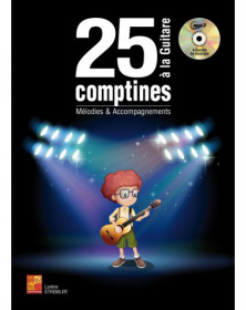 3555111003305 CARMF2416 Lorene Stremler 25 Comptines A La Guitare Guitare Play Music France
