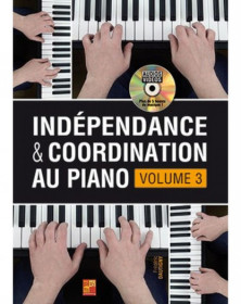 3555111003893 MF0389 Frederic Dautgny Indépendance et coordination au piano Piano Play Music France