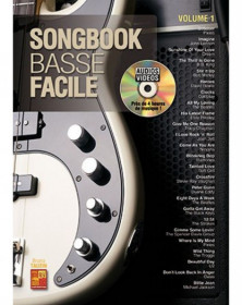 3555111004012 MF0401 Bruno Tauzin Songbook Basse Facile - Volume 1 Guitare basse Play Music France