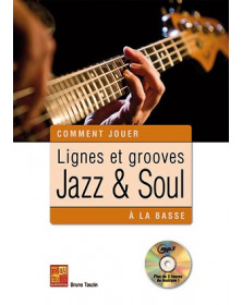 3555111004029 MF0402 Bruno Tauzin Lignes et grooves jazz & soul à la basse Guitare basse Play Music France