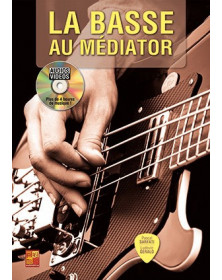 La basse au médiator