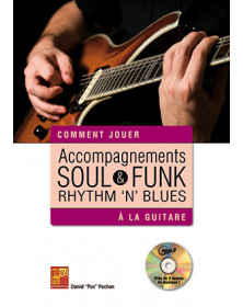 3555111004074 MF0407 Daniel Pochon Accompagnements Soul, Funk et Rhythm ‘n’ Blues Guitare Play Music France