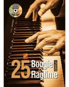 3555111004159 MF0415 Frédéric Dautigny 25 Boogie et Ragtime au Piano Piano Play Music France