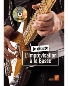 3555111004258 MF0425 Bruno Tauzin Je débute l'improvisation à la basse Guitare basse Play Music France
