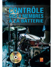 3555111004289 MF0428 Eric Thievon Contrôle des 4 membres à la batterie Percussion Play Music France