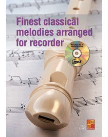 3555111402733 MUSME0273  Finest Classical Melodies Recorder and Piano Play Music France