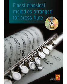 3555111402740 MUSME0274  Finest Classical Melodies Arranged For Cross Flute Flûte Traversière Play Music France