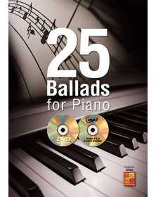 3555111403372 MUSME0337  25 Ballads For Piano Piano Play Music France