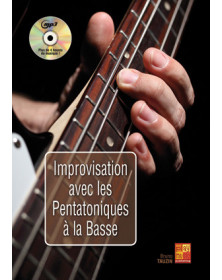 3555111003428 MUSMF0342  Improvisation Avec Les Pentatoniques A La Basse Guitare basse Play Music France