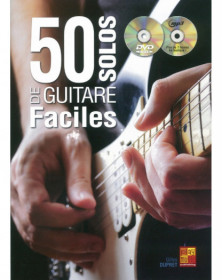 3555111003442 MUSMF0344  50 Solos De Guitare Faciles Guitare Play Music France