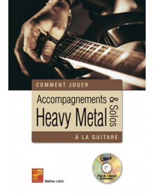 3555111003510 MUSMF0351  Accompagnements and solos Heavy Metal Guitare Play Music France