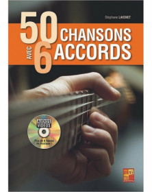 3555111003657 MUSMF0365  50 Chansons Avec 6 Accords Guitare Play Music France