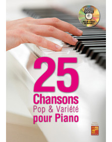 3555111003701 MUSMF0370  25 Chansons Pop & Variété Pour Piano Piano Play Music France