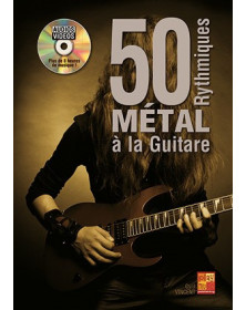 3555111003725 MUSMF0372  50 Rythmiques Métal À La Guitare Guitare Play Music France