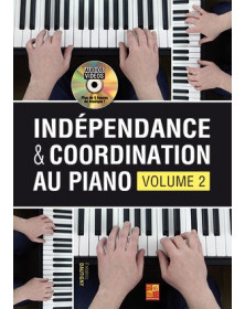 3555111003886 MUSMF0388  Indépendance & Coordination Au Piano - Volume 2 Piano Play Music France