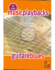 3555118100014 MUSMF2028  Music Playbacks CD : Guitare Blues Guitare Play Music France