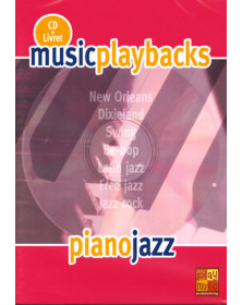 3555118100076 MUSMF2034  Music Playbacks CD : Piano Jazz Piano Play Music France