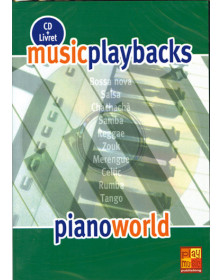 3555118100083 MUSMF2035  Music Playbacks CD : Piano World Piano Play Music France