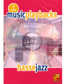 3555118100113 MUSMF2038  Music Playbacks CD : Basse Jazz Guitare basse Play Music France