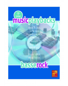 MUSCF0010  Music Playbacks - Basse Rock Guitare basse Play Music France